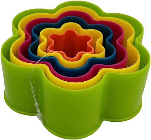 Nested Flowers cookie cutter set