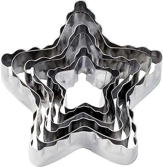 Stars cookie cutter set