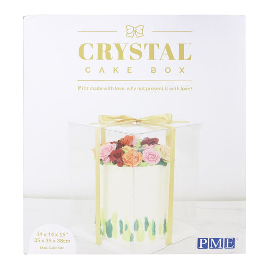 Crystal Cake box 14"