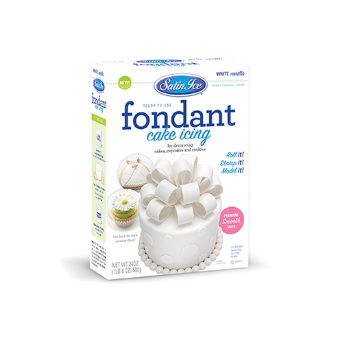 White Fondant - Satin Ice