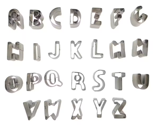 Mini Alphabet Case cutters