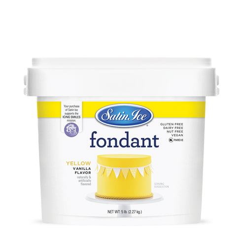 Yellow Fondant - Satin Ice