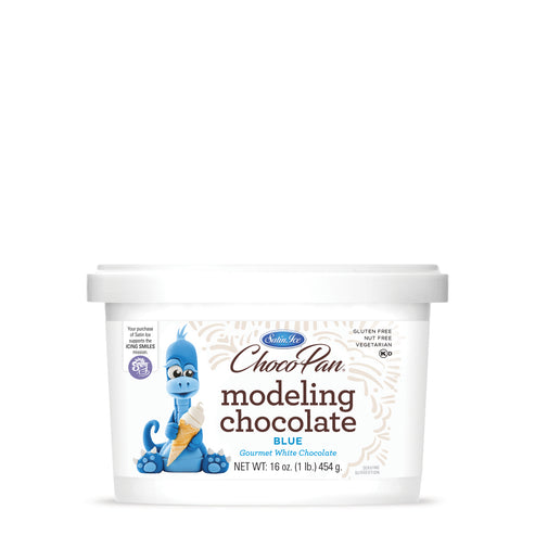 Blue Modeling Chocolate