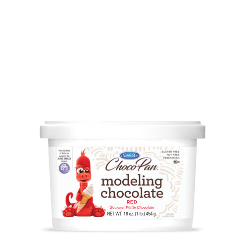 Red Modeling Chocolate