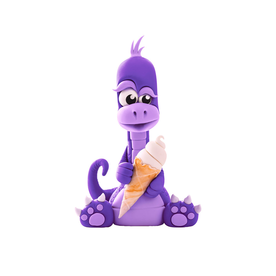 Purple Modeling Chocolate