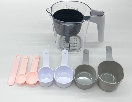 Stackable Measuring cups and spoons